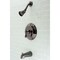 Kingston Brass NB3630ACL Single-Handle Tub and Shower Faucet, Black Stainless Steel NB3630ACL - alternate 2